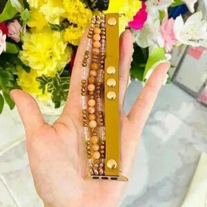 Cute Beaded Watchband for Apple Watch